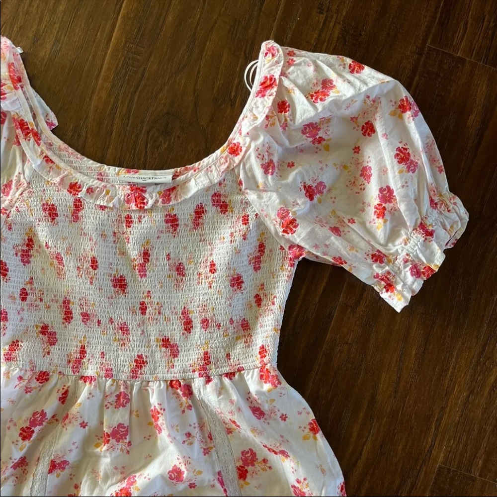 LoveshackFancy Cosette Smocked Dress XS - Picture 6 of 10